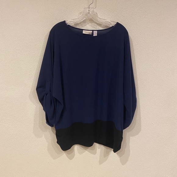 Chico’s Colorblock Top Size XL EUC - Picture 1 of 3